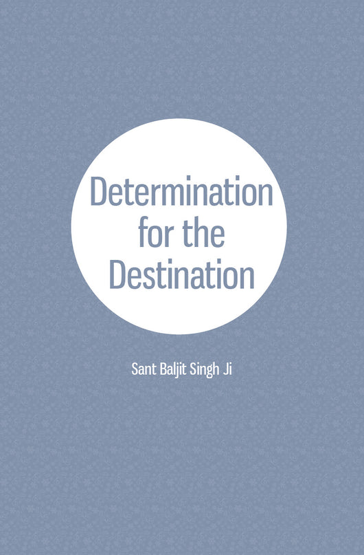 Determination for the Destination - booklet